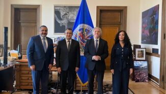 JCE se reúne en la OEA y aborda temas de financiamiento político