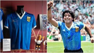 Camiseta de Maradona del 86 ya es la más cara del mundo