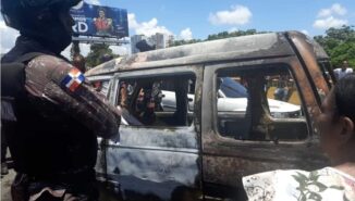 Dos niñas murieron al incendiarse el vehículo en el que viajaban