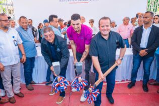 Gobierno inicia techado de baloncesto solicitado por Christopher Duarte al presidente Abinader