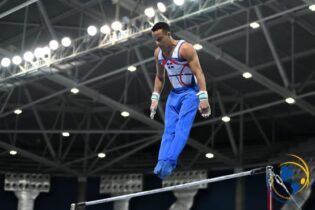 Leandro Peña clasifica al mundial de gimnasia artística en Liverpool