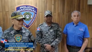 Posicionan nuevo Comandante departamento policial Moca, provincia Espaillat