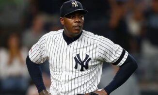 Los Yankees dejan fuera de su roster a Aroldis Chapman para la Serie Divisional