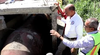 Director general de Coraasan supervisa trabajos realizados en  acueducto Cibao Central