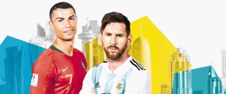 Messi y Cristiano Tras gloria en último Mundial de Qatar 2022