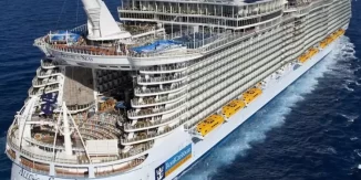 El crucero más grande del mundo atracó en Puerto Plata con unos 5,822 turistas a bordo
