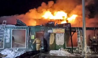 RUSIA: Eleva a 22 los muertos por fuego en residencia de mayores
