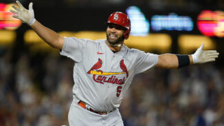 Albert Pujols retorna a Anaheim como un asistente especial
