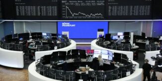 Bolsas europeas caen con fuerza debido a bajas sector bancario