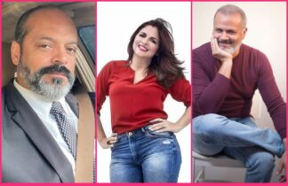 Tania Báez da consejos sobre parejas, sus dos exesposos se asoman a la escena y Cheddy no se queda fuera