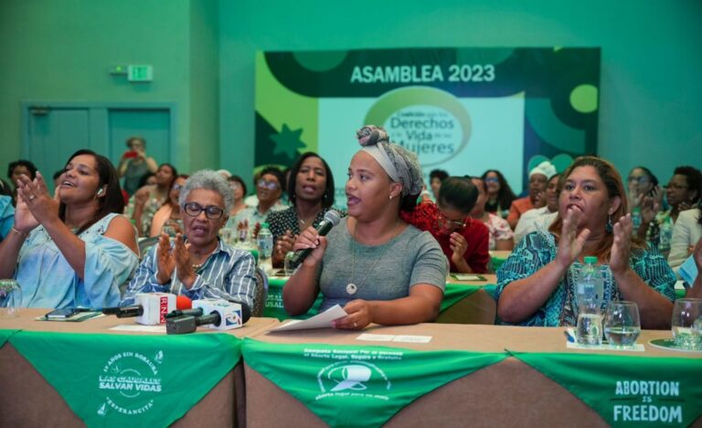 Feministas reafirman lucha para exigir despenalización del aborto en la RD
