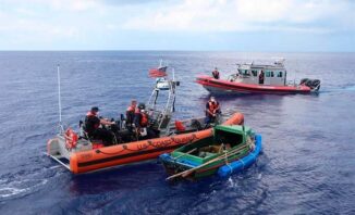 Grupo dominicano interceptado cerca de Cayo Vizcaíno en Miami