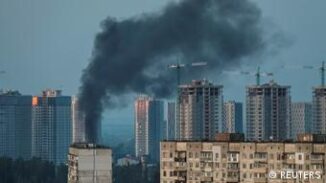 UCRANIA: Neutraliza ataques aéreos nocturnos de misiles rusos en Kiev