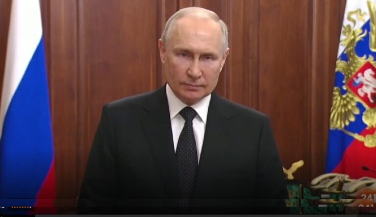 Putin tildó de acto de «traición» entrada Grupo Wagner a Rostov
