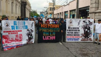 GUATEMALA: Protestas exigen respeto al voto popular