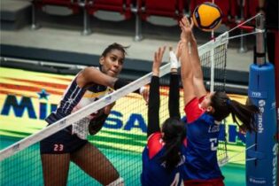 RD logra primer triunfo en el Campeonato Mundial de Voleibol