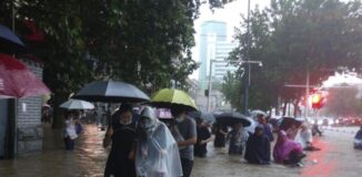 CHINA: Al menos 21 muertos y seis desaparecidos por las lluvias