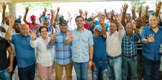 Roberto Ángel juramenta a 83 dirigentes del PLD en Salcedo
