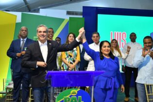 PAL proclama a Luis Abinader como su candidato presidencial