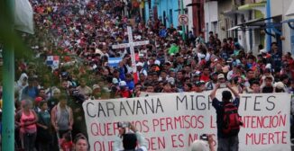 MEXICO: Haitianos engrosan caravana de 1200 migrantes de México a EEUU