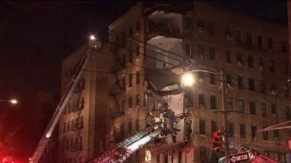 NY: Se derrumba parte edificio donde residen dominicanos en El Bronx