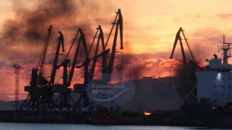 KIEV: Afirma que destruyó buque ruso ‘Novocherkassk’ en Crimea