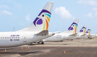 Aerolínea Arajet gana 2 premios por modernidad flota de aviones