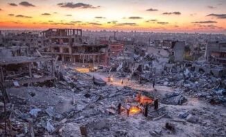 GAZA: Más de la mitad de los edificios destruidos