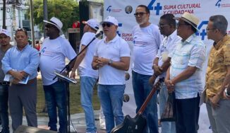 Movimiento realiza acto artístico en apoyo candidatura Abinader
