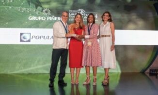 Banco Popular recibe premio del Grupo Piñero por sostenibilidad