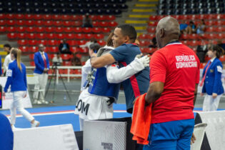 Taekwondista dominicana Katherine Rodríguez cae ante Cuba y queda fuera de París 2024