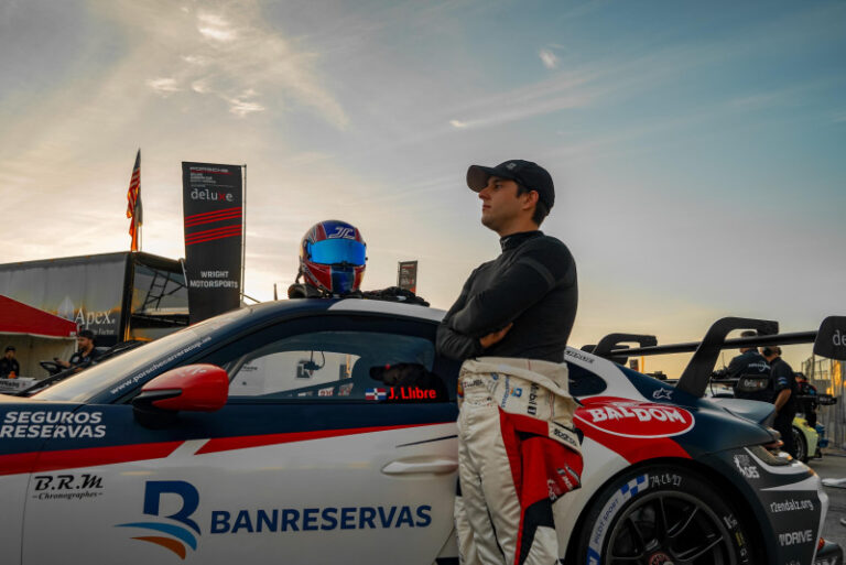 Jimmy Llibre se prepara para carrera en Miami F1 2024