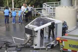 COLOMBIA: Desplome del teleférico de Medellín deja un muerto y 12 heridos