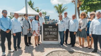 Alcaldía del DN inaugura Plaza República de Perú en el Malecón