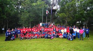 400 estudiantes se benefician del campamento Huellas ofrecido por INABIE y Scouts Dominicanos