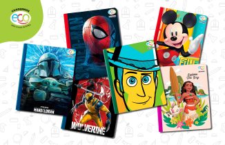 Cuadernos Eco exhibe portadas de películas del momento