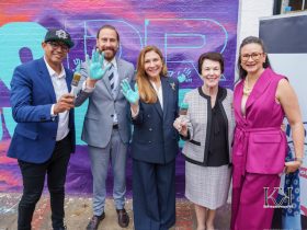 Embajada dominicana inaugura primer mural dominicano en Washington
