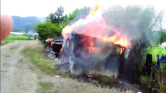 Destruyen casas de haitianos en zona de Constanza