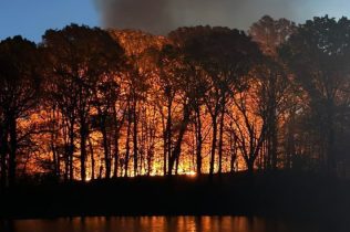 EEUU: Emiten alertas de humo por inhabituales incendios forestales en NY