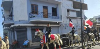 «Cabalgata por la Patria» decora calles de la Zona Colonial