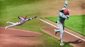 Elly de la Cruz presenta un “show” de habilidades frente a los Orioles