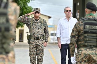 El Presidente recorrió cuatro puntos fronterizos