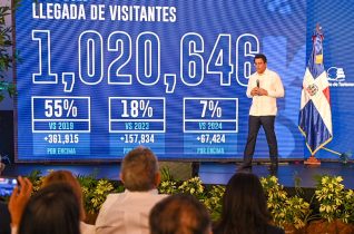 Más de un millón de visitantes recibió Rep. Dominicana en abril