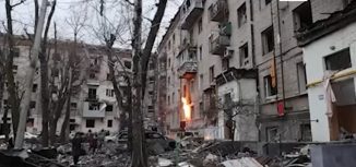 UCRANIA: 14 muertos, entre ellos uno de EEUU en ataque de Rusia a Kiev