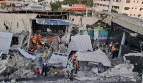 Más de 60 toneladas de peso ocupaban el techo de la discoteca Jet Set