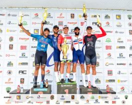 Gilberto Pérez y María Vega ganan en Ciclismo Máster Cibao