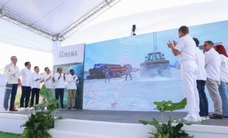 Presidente Abinader y ministro Collado entregan obras e inicia un puerto turístico