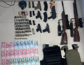 PN decomisa un considerable arsenal de armas en Dajabón