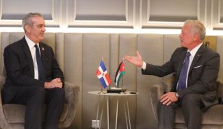 Presidente dominicano y Rey de Jordania por fortalecer vínculos