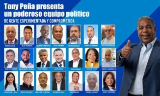 Hijo de Peña Gómez presenta su «equipo de campaña» electoral